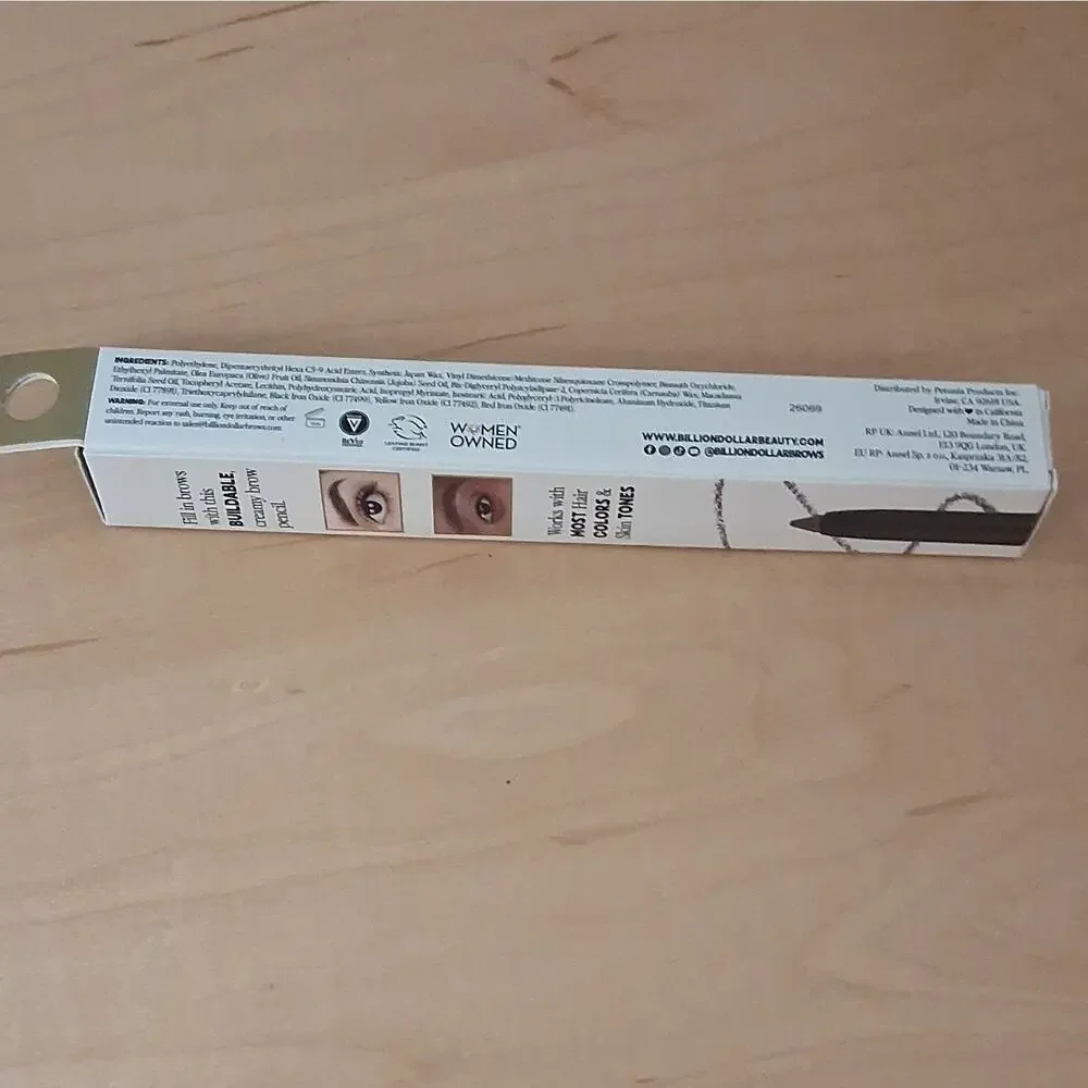 bdb Billion Dollar Brows Universal Taupe Brow Pencil, Buildable Natural 0.0007oz